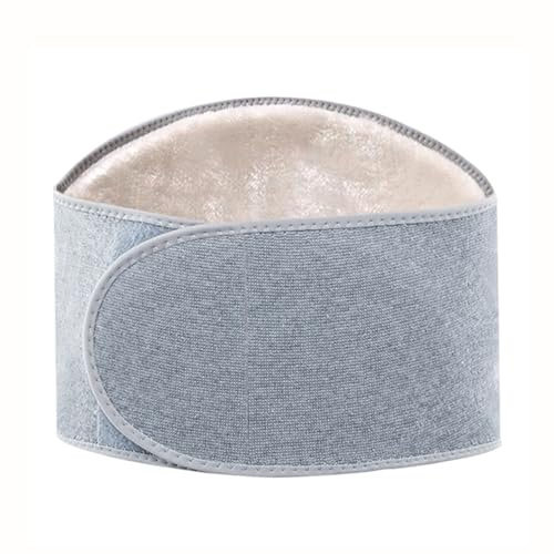Thermal Full Faux Fur Lumbar Warmer Adjustable Winter Lower Back Support Belt Stomach Kidney Warmer Abdominal Binder Waist for Women and Men injury Arthritis Pain Relief(XXL)