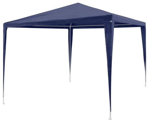 Mokuyary Gazebo Tenda di ricevimento Tendone Blu 3x3m Gazebo Gazebo Gazebo per Campeggio, Eventi, Terrazze e Festival