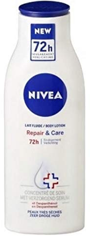 6 x NIVEA BODY LOTION – Repair & Care – Relieves Dry and Firm Skin 400 ml