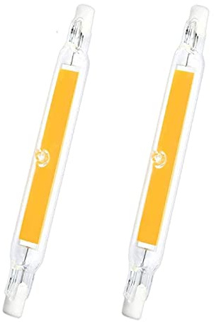 Lxcom Lighting R7s LED Bulb 118mm 20W Double Ended LED Bulbs 120V J Type R7s Floodlight 150W Halogen Bulb Replacement Warm White 3000K Landscape Lights,2 Pack
