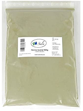 Sala Henna Pulver Neutral Cassia obovata 500 g Beutel