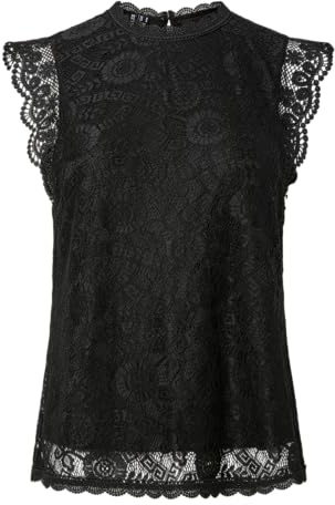 PIECES Pcolline Sl Lace Top Noos