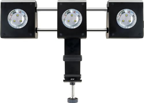Schwaiger Grillleuchte 3 Strahler LED 2W schwarz