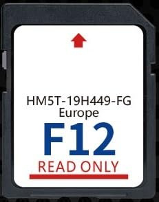 SD Card Map GPS Navigation Europe 2024 Compatible with Ford Sync2 F12 - HM5T-19H449-FG