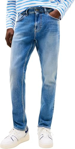 Tommy Jeans Jean Homme Austin Slim Tapered Fit, Bleu (Denim Medium), 32W/28L