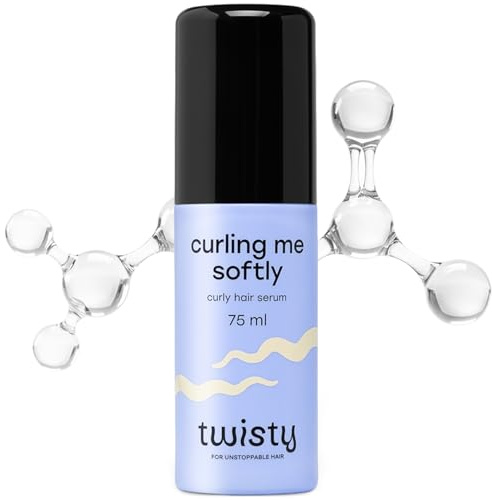 Twisty Curling Me Softly Haarserum - Haaröl für Naturlocken, Haar Glanz & Anti-Frizz Serum, Locken Pflege Naturlocken, Locken Produkte, Lockenpflege
