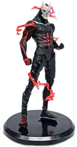Anime Figuren, Kaiju No. 8 Figur Spielzeugfigur-Version für Spezialeffekte, PVC Statue Dekoration Sammlerstück Charakter Action Modell für Autoinnenräume Anime-Fans (Roter Blitz-Effekt-20CM)