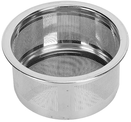Hapivida Ultraschall Reinigungskörbe, Schmuck Dampfreiniger Körbe Edelstahl Maschenhalter Kleiner Aufgabenkorb für Schmuck, Kleiner Teil