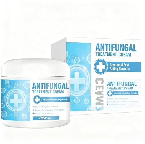 Crema per Micosi - Azione Intensa contro Fastidi Cutanei Idrata e Ripara la Pelle Secca e Irritata, 60 g, Light Blue