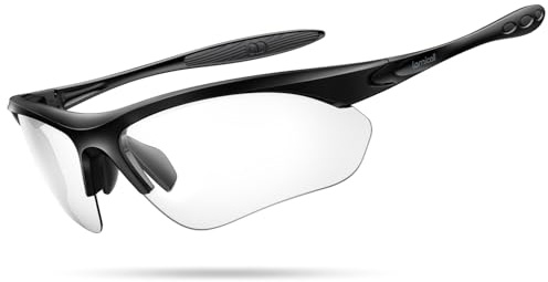 Lamicall Sportbrille Herren, Fahrradbrille Damen, UV400 Sonnenbrille Sport | [22g Ultraleicht & Multifunktional] Polarisierte Schnelle Brille, TR-90 Sport Brille für Fahrrad, Laufen, Rennrad, Autofahren