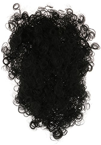 MagiDeal Lockiges Brusthaartoupet, Brust Brusthaar Brusthaartoupet, Werwolf Brustbehaarung Brusthaare, Party Kostüm Zubehör für Halloween, Party, Karneval, Fastnacht, Cosplay