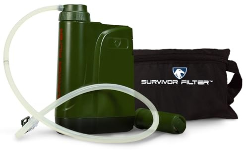 SURVIVOR FILTER PRO X utomhus elektriskt vattenfilter - handhållet bärbart elektriskt överlevnadsfilter