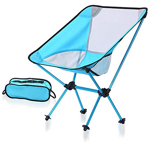 RH-HPC Outdoor-Stuhl Leichte tragbare Aluminium Camping Angeln Strand Wandern Wandern Klappsessel for den Außenbereich Campinghocker