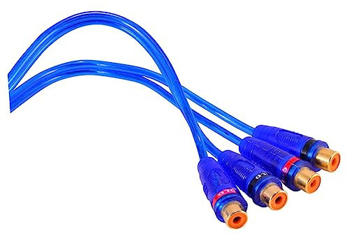 UPKOCH 50w Channel Ground Isolator Filtro Di Rimozione Rumore Audio Per Auto Con Connessioni Placcate Per Impianti Stereo e Sistemi Audio Professionali