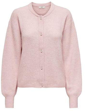 JdY Lumi Life L/S Button Cardiga KNT Noos, Light Lilac/Detail: Melange, M