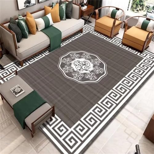 DJHWWD Zimmer Teppichen Teppich Jungen Jugendzimmer Einfach Bedruckte Restaurant-Staubmatte 50x80CM Dunkel Teppiche Groß Für Wohnzimmer vorzimmer