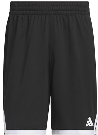 adidas Herren M Everyday Pro Bball Short Shorts, Black/White, 4XL