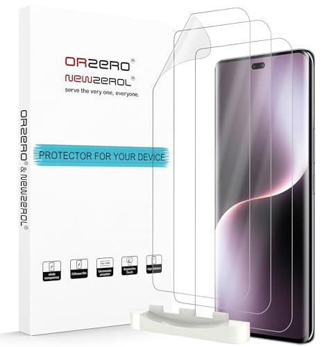 NEWZEROL 3 ​​Pezzi Pellicola Compatibile per Honor Magic 7 Lite 5G, [con Ausilio per l'installazione] [Alta risoluzione] [Copertura Massima] [Nessuna Bolle] Pellicola Protettiva EPU 3D Morbida