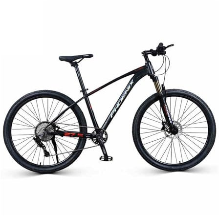 HUIRUITON 27,5 Zoll Mountainbike für Männer Frauen, Aluminium-Schaltfahrrad Sport Radsport MTB-Fahrrad Stoßdämpfendes Cyclocross-Rennrad