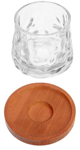 Warmhm 1set Da Whisky Rotanti Con Base Da Degustazione Per Cocktail e Whisky Design Per Appassionati Bar e Speciali