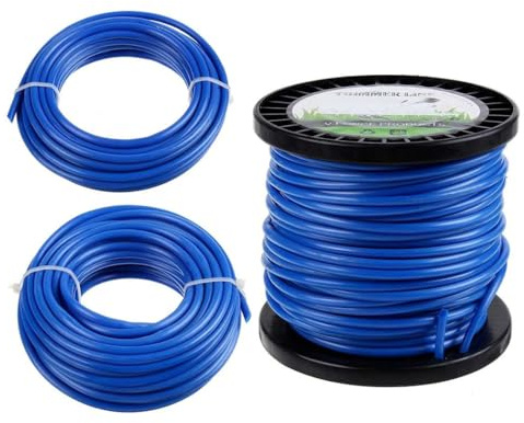 Vootnifig Heavy Duty 4mm x 30m Round Nylon Trimmer Line Brushcutter Cord Wire for Garden String Trimmer