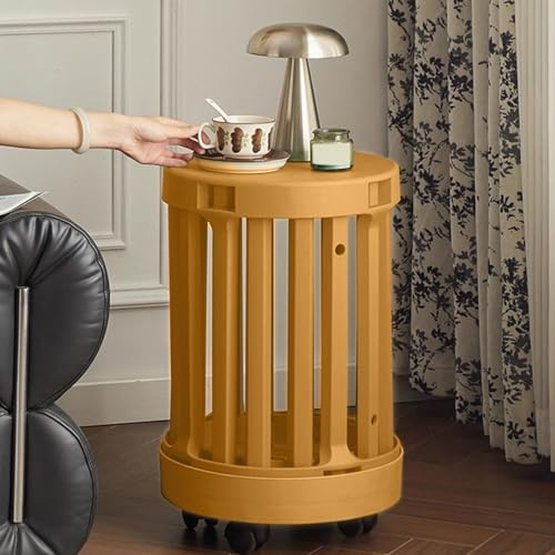 Stapelbara pallar, set med 4, minimalistiska svängbara plastpallar för platsbesparande och mångsidig användning i vardagsrum, sovrum eller balkong