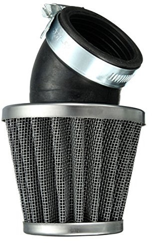 Alamor 40Mm 45 Degree Air Filter Black compatible with 50Cc 110Cc 125Cc 140Cc Pit Dirt Bike Motor Bike