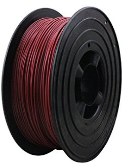 OWL-Filaments 3D Drucker 1kg Filament Rolle PLA 1.75mm 1000g Spule Made in Gemany Premium Qualität (PLA 1,75mm, Orient-Rot)