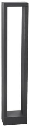 Lucande LED Wegeleuchte 60 cm, Außenleuchte IP54 Pollerleuchte außen Gartenlampe Aussenleuchte Garten Außenstehleuchte Außenlampe