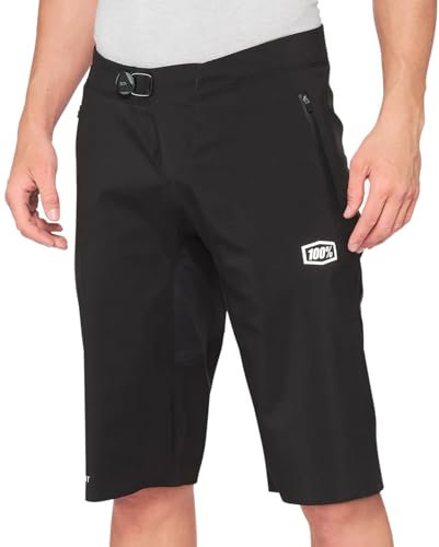 100% MTB WEAR HYDROMATIC Shorts, Noir, 32 Mixte