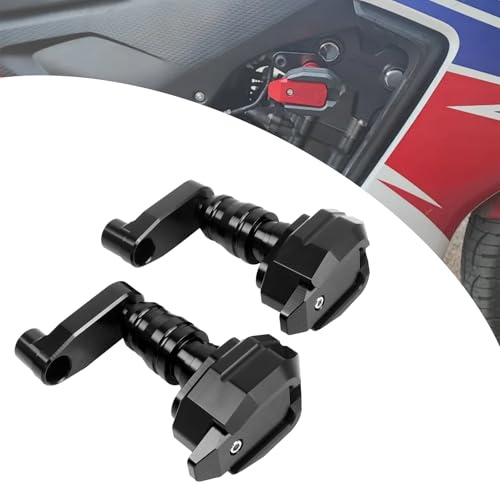 HAONEL Frame Sliders Crash Pad Replacement for Honda CBR500R CBR 500R 2013-2015 CNC Aluminum Black Motorcycle Engine Guard Bodywork Fairing Falling Protection