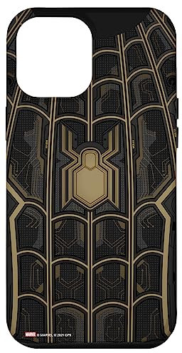 Marvel Spider-Man No Way Home Black and Gold Suit Case for iPhone 12 Pro Max