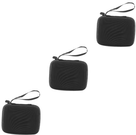 BESTonZON 3stücke Akustische Gitarrenzubehör Tasche Nylon Pick Holder Für Gitarrenspieler Praktische Aufbewahrung Für Plektren Und Kleine Gegenstände Tragbar Und Vielseitig