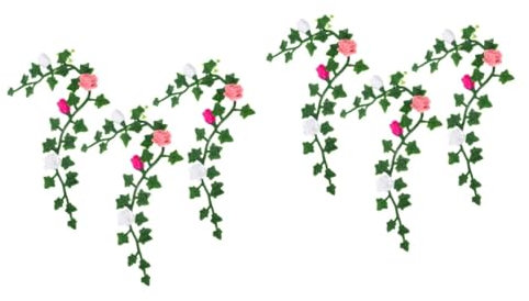 Alasum 6stücke Miniatur Garten Modell Künstliche Blumenranken Für Puppenhaus Mikrolandschaften Simulation Blumenornamente Zur Dekoration Von Spieltischen Und Gärten