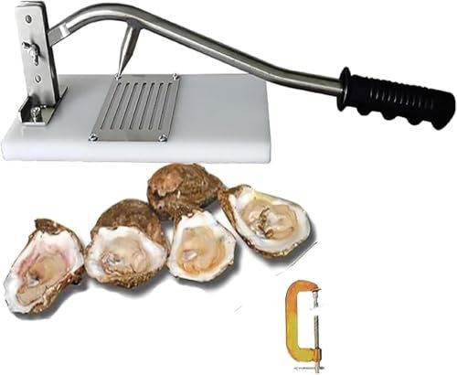 Ouvre-boîte professionnel - Ouvre-boîte portable en acier inoxydable parfait pour le marché aux poissons/restaurants - Oyster Shucker + fonctions supplémentaires !