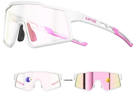 KAPVOE Gafas de Sol Fotocromáticas Para Niños Gafas de Sol de Béisbol Para Jóvenes Gafas de Ciclismo Ligeras Montura TR90 UV401 Protección Para Niños Niñas Deportes Ciclismo 003