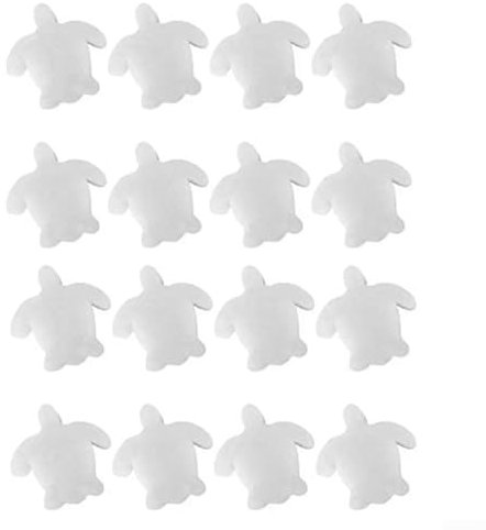 Esponjas absorbentes de aceite para el cuidado de la piscina, forma de tortuga de dibujos animados para una limpieza eficiente del agua