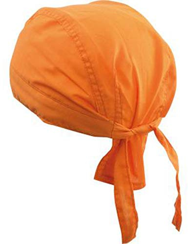 noTrash2003 Design Bandana Cap Mütze Kopftuch Bikertuch Durag Schutzhelm Unterlage in 20 Farben für Sport, Arbeit, Freizeit