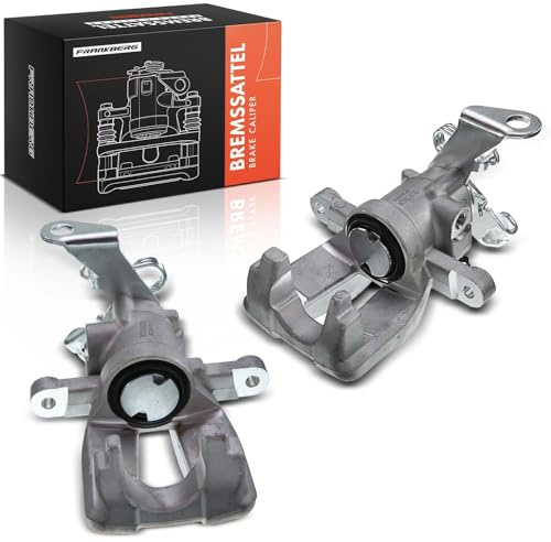 Frankberg 2x Bremssattel Bremszange Hinterachse 77363938 | Kompatibel mit Corsa D S07, Punto 199, Punto Evo 199, Grande Punto, Grande Punto 199, Punto