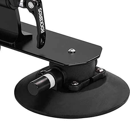 ROCKBROS Suction Bike Rack Car Roof Bike Rack Bicycle Carriers for Cars Roof Bicycle Holder Roof Mounted Quick Release Aluminium Alloy with Sucker