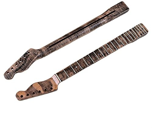 ZENGXUE E-Gitarrenhals E-Gitarre-Nacken-Natürliche Farbe 21 Bünde für Tl-Gitarre-Hals