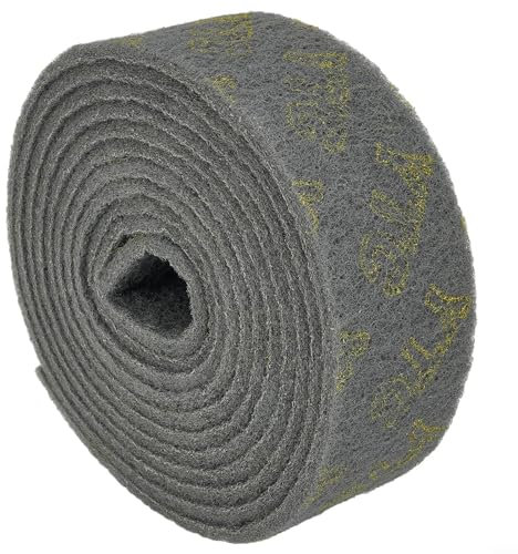 6M Roll Emery Scrubber, Dish Washing Brush Scouring Pad Water Stain Filtration (10cm x 6 meters)