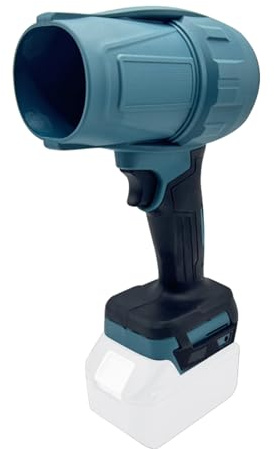Weytoll Batteridriven lövblåsare, Jet Turbofan, minifläkt kompatibel med Makita 18 V 1 000 W, borstlös motor, turbofläkt, jet-Blower dörr, camping, rengöring och verkstad, batteri ej handstyrd