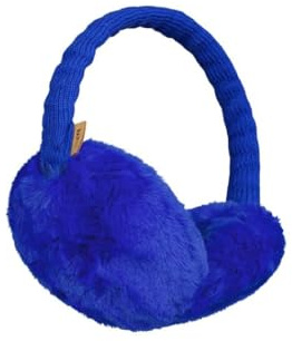 Barts Plush Earmuffs Bleu Cobalt Cache-Oreilles