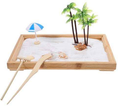 ZUNOXAZ Ocean Theme Sand Table Garden Toys for Boys and Girls Beach Party Sand Pit Lid Builders Boys and Girls Decorative Tray