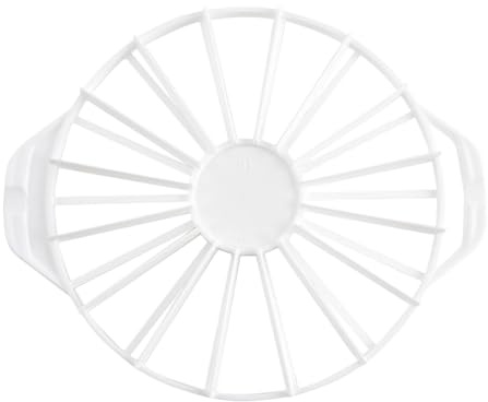 Ancsttu Cake Cutter Slicer | Round Cake Portion Cutter - Serving Utensils for Family Fondant Friends Wedding Picnic Restaurant Decoration Flan Birthday Home Party