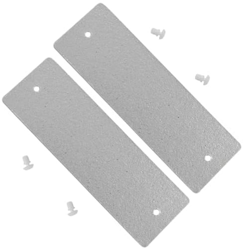 Gettimore Copertura di ricambio in mica per microonde, per modelli W10915651 W10120230, 5-3/8 x 1-3/4 pollici, compatibile con forni a microonde integrati Kenmore Sears Roper Estate