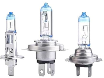 H1/H3/H4/H7/H8/H9/H10/H11/H13/H15/H16 Halogen Bulb, High/Low Beam Headlight & Fog Light for Automotive & Truck(Ultrawhitelight,H7)