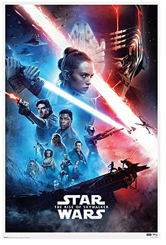 Star Wars Episode 9 Poster The Rise of Skywalker One Sheet, 61 x 91.5cm
