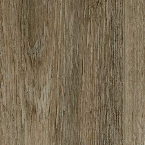 PVC Bodenbelag Meterware in Holzoptik braun CV Belag in Eichenoptik ideal für Wohnzimmer und Schlafzimmer Vinylboden Meterware in 2 3 und 4 m Breite | Variante : 2m x 5m